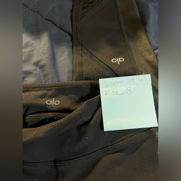 ALO Epic High Waist Leggings -Black - XS - Picture 5 of 10